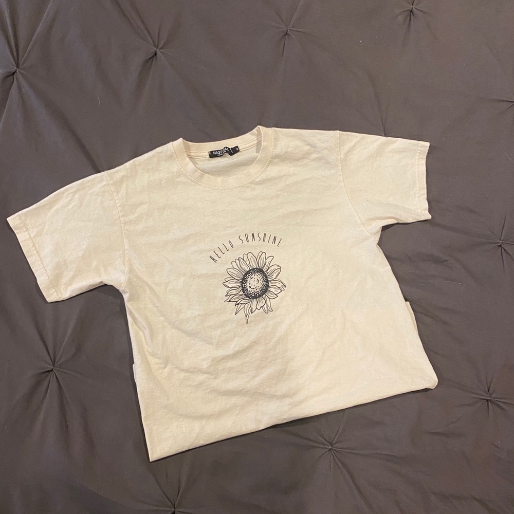 Nasty Gal Hello Sunshine Graphic Tee